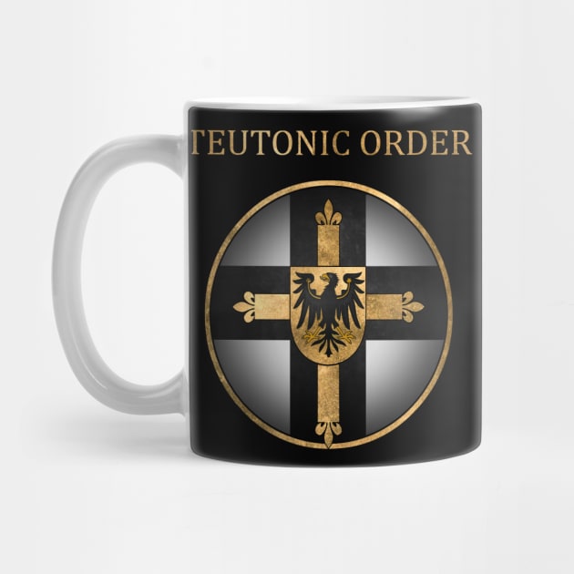 Teutonic Order Symbol - Teutonic Cross Heraldry - Medieval History - Teutonic Knights by AgemaApparel